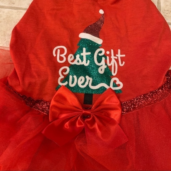Dog “Best Gift Ever” Dress - Picture 2 of 4